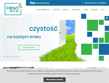 Tablet Screenshot of clean-eco.com.pl